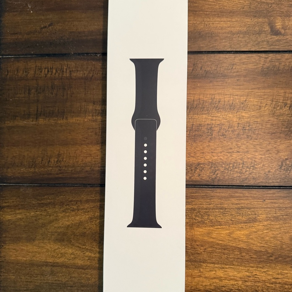 Apple Black Sport Band Watch Size 44mm